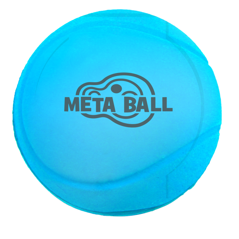 Meta ball-bounce & rattle ball 6,3cm