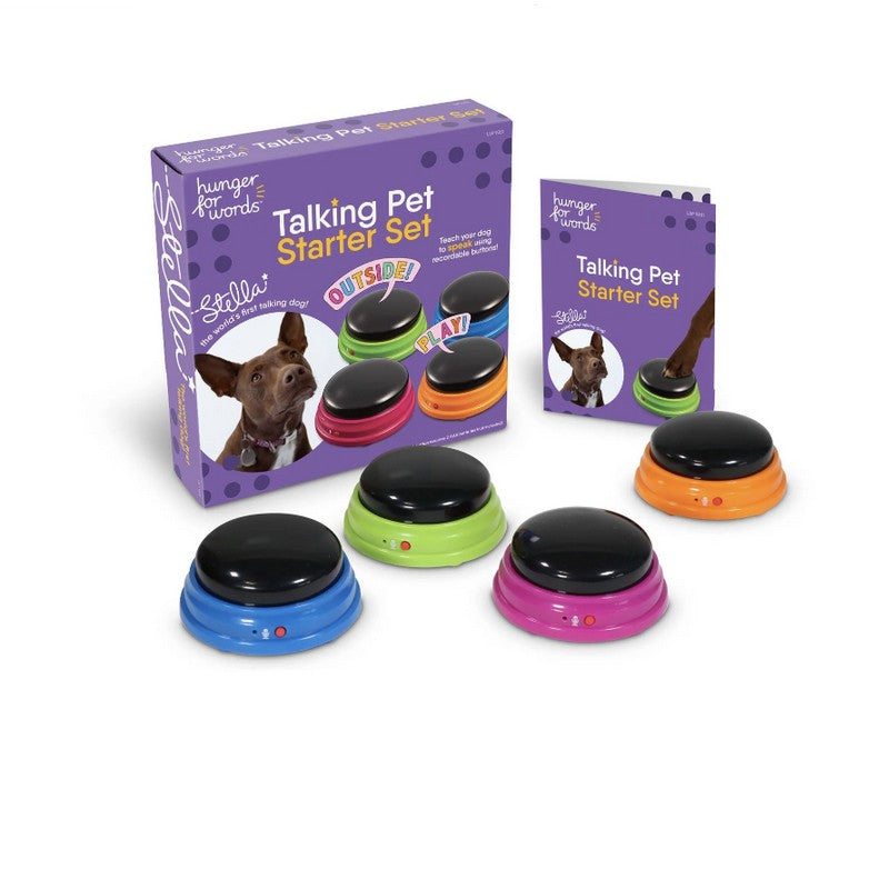 Talking Pet starter set inspreekbare buttons